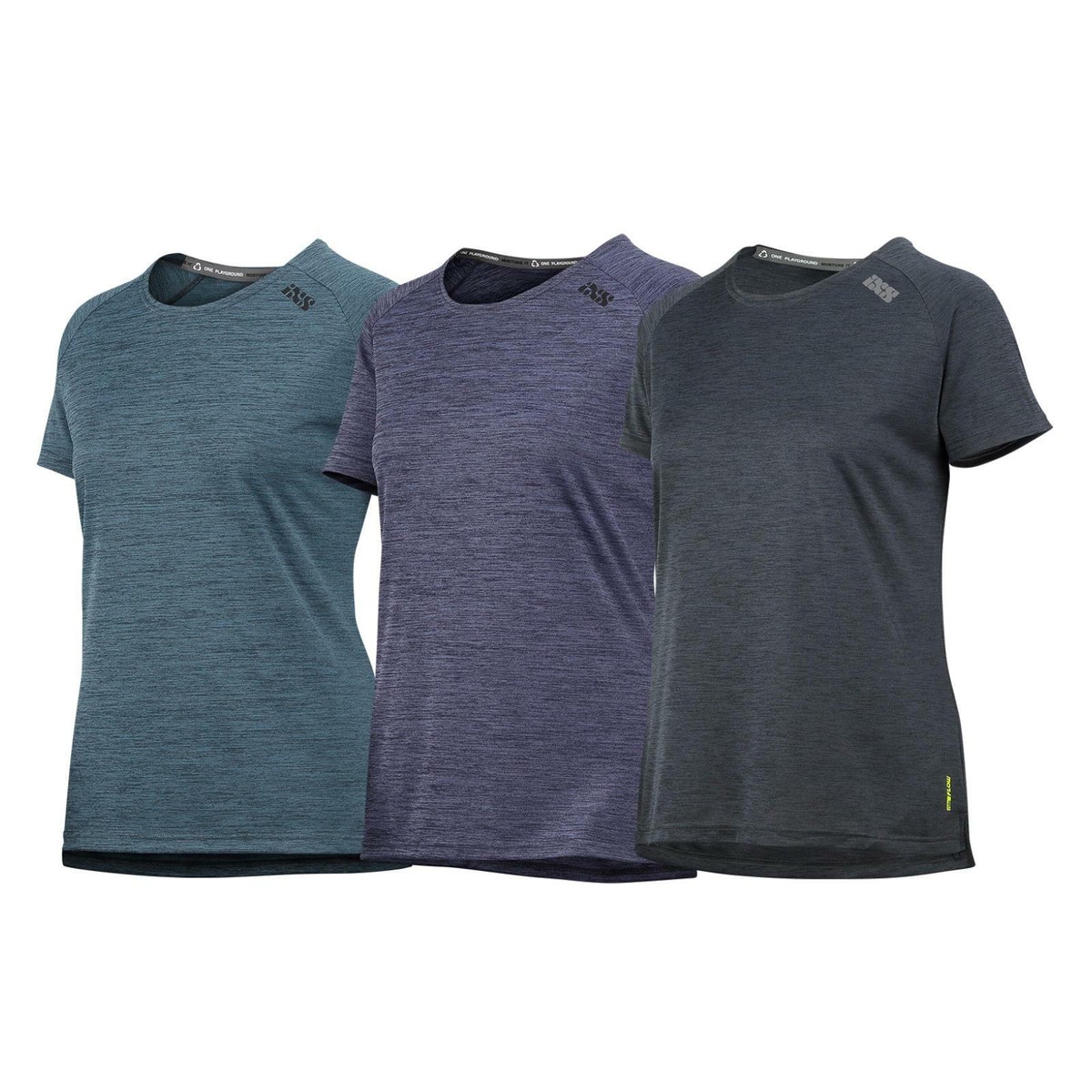 iXS Frauen Jersey Kurzarm Damen Trikot Fahrrad MTB Trail Stretch