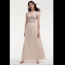 NEW BHLDN OYSTER STERLING DRESS- SIZE 0