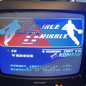 Vintage NES Basketball Lot Nintendo Hoops, Double Dribble, Fast Break, All-Pro