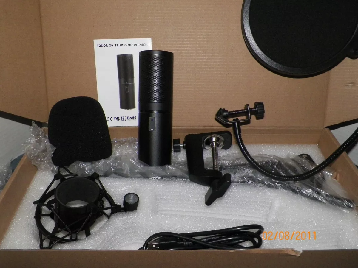 Tonor Q9 USB Wired Studio Condenser Microphone with Tripod Price