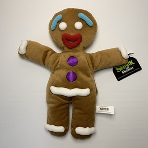 gingerbread man hand puppet