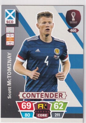 Panini Qatar World Cup Karte 2022 Contender Nr. 466 Scott McTominay (Scotland)