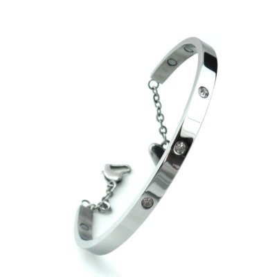 Armspange Bangle Herz Swarovski Elements TCM Magnetix Design Bioenergetik # 319