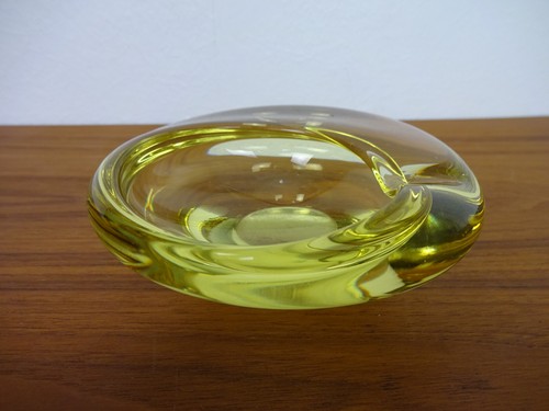 Murano Achenbecher Amarillo 1970er Años Italia - Imagen 3 de 7