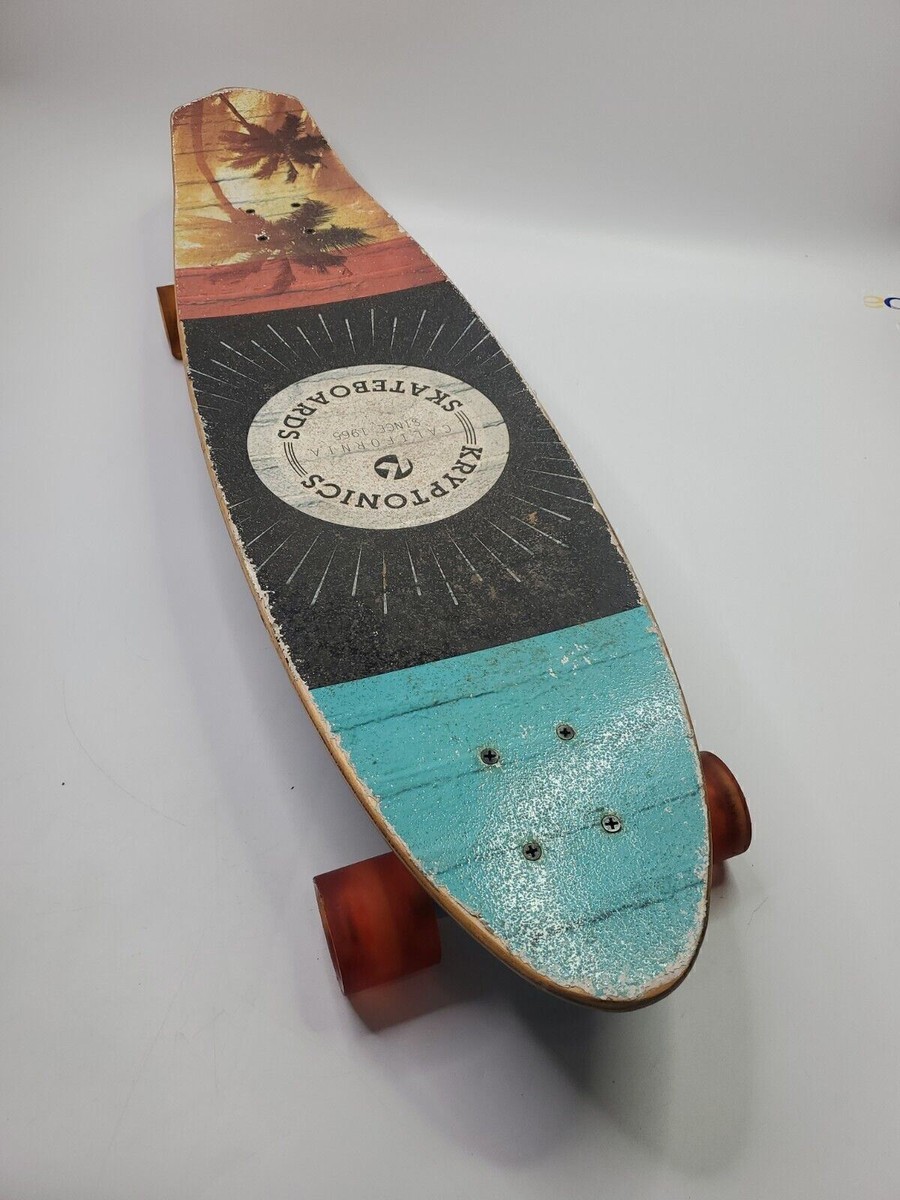 Kryptonics スケートボード カリフォルニアデザイン Kryptonics Skateboards California Series Cruiser - Fade Gray