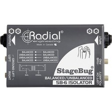 Radial Engineering StageBug SB-6 Passive Stereo Line Isolator