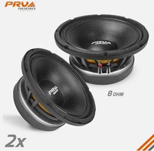 2 PRV AUDIO 10MR1200X 10 PRO CAR AUDIO MID RANGE LOUDSPEAKERS 8-OHM 1 PAIR