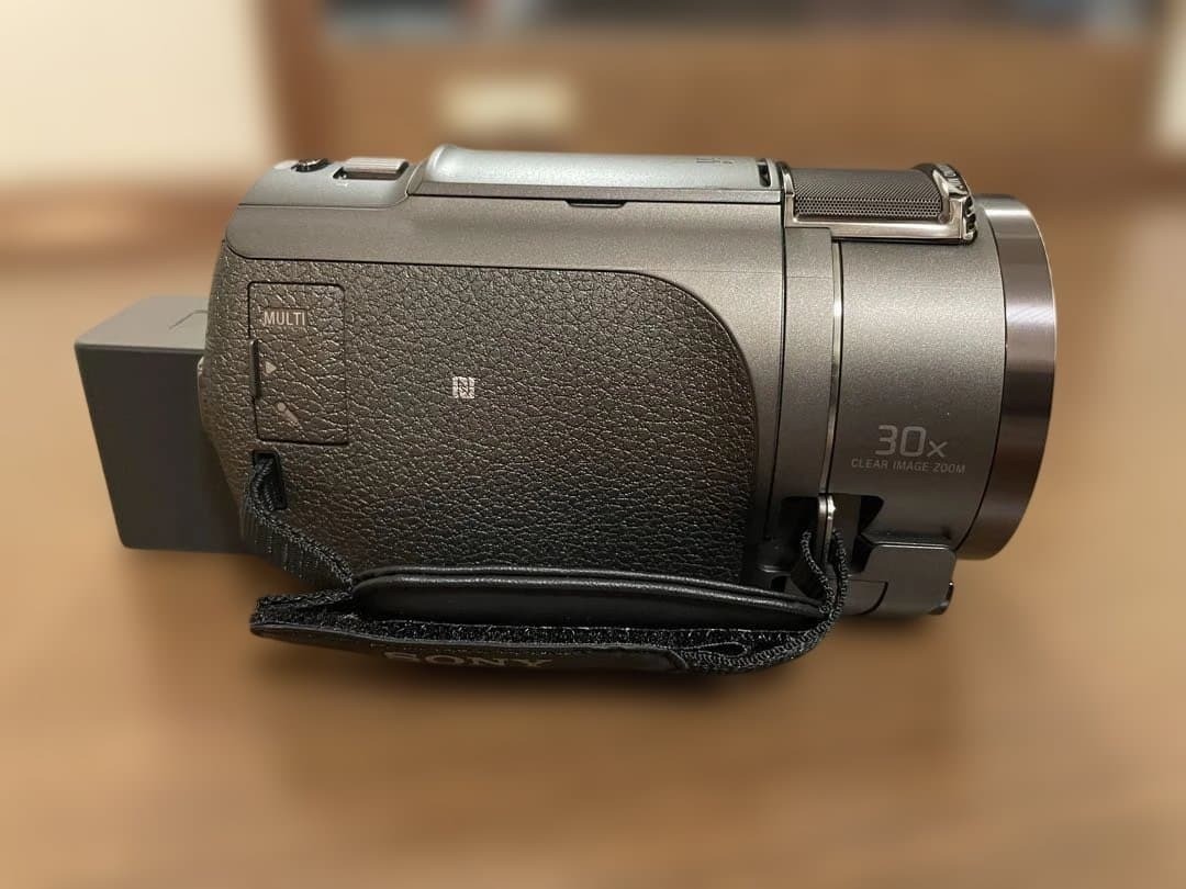 SONY Video Camera FDR-AX45A 4K Handycam Digital Video Black Used