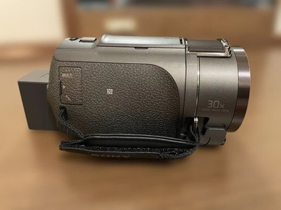 SONY Video Camera FDR-AX45A 4K Handycam Digital Video Black Used