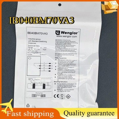 1PCS Wenglor IB040BM70VA3 NEW For Photoelectric Switch Sensor Fast Shipping