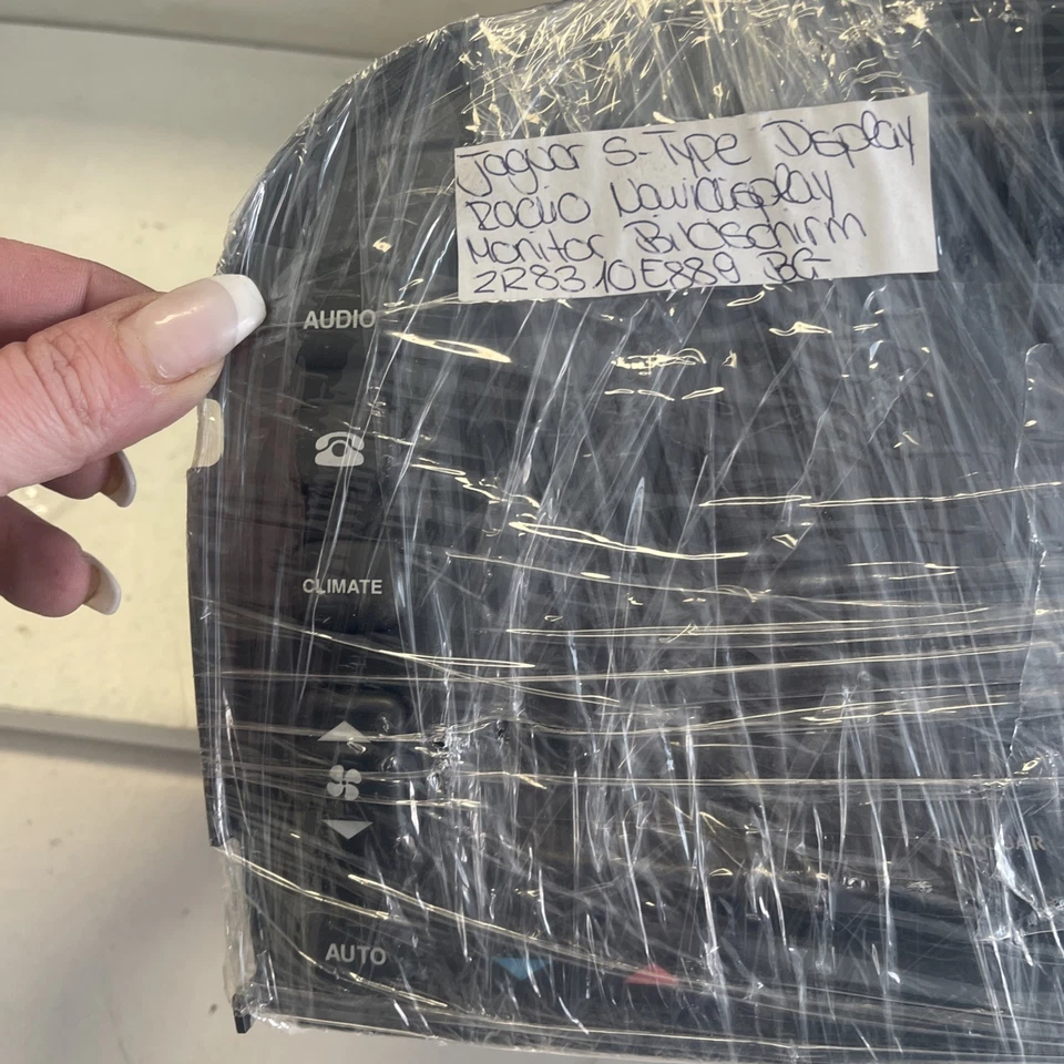 Jaguar S-Type Navigationssystem Navi Bildschirm 2R83-10E889-BJ - Bild 4 von 4