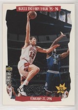 1996-97 Collector's Choice Bulls Victory Tour '95-'96 Luc Longley Steve Kerr b5y