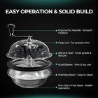 Mars Hydro 13" Bud Leaf Trimmer Bowl Cutter w/Serrated Blades Wet & Dry Trimming — photo 3
