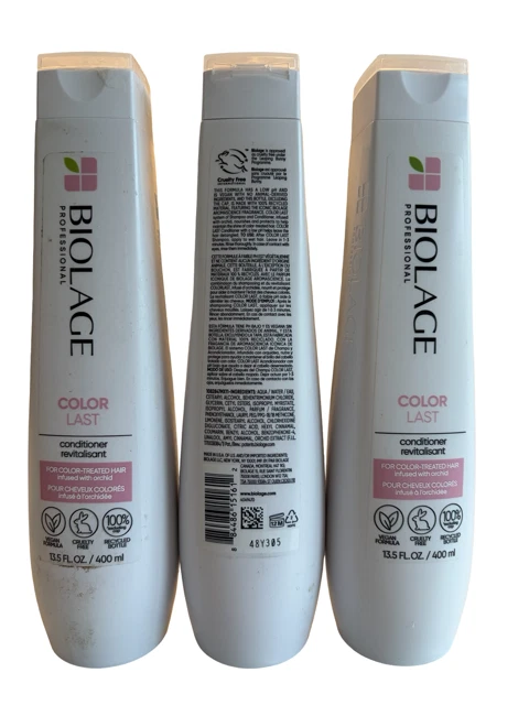 Biolage Color Last Conditioner - 13.5fl.oz Pack of 3 - $9.99 for each bottle - Image 2 of 4