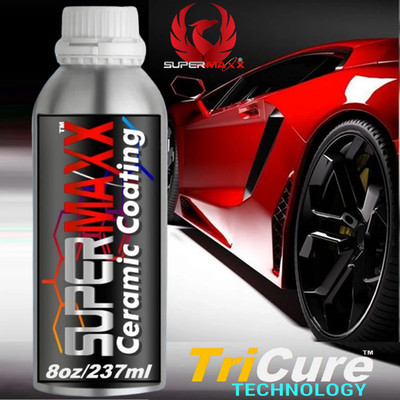 CERAMIC CAR COATING ''TRICURE TECHNOLOGY ''ADVANCED PAINT PROTECTION''  - 8oz/237ml