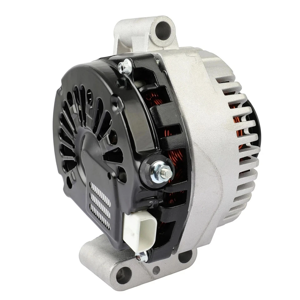 Alternator for 2008-2010 Ford F-250 F-350 Super Duty 130A 12V 8-Groove Pulley - Image 3 of 4