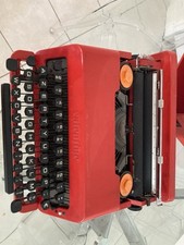 MACHINE à ÉCRIRE VALENTINE OLIVETTI ROUGE - Twist'n Broc