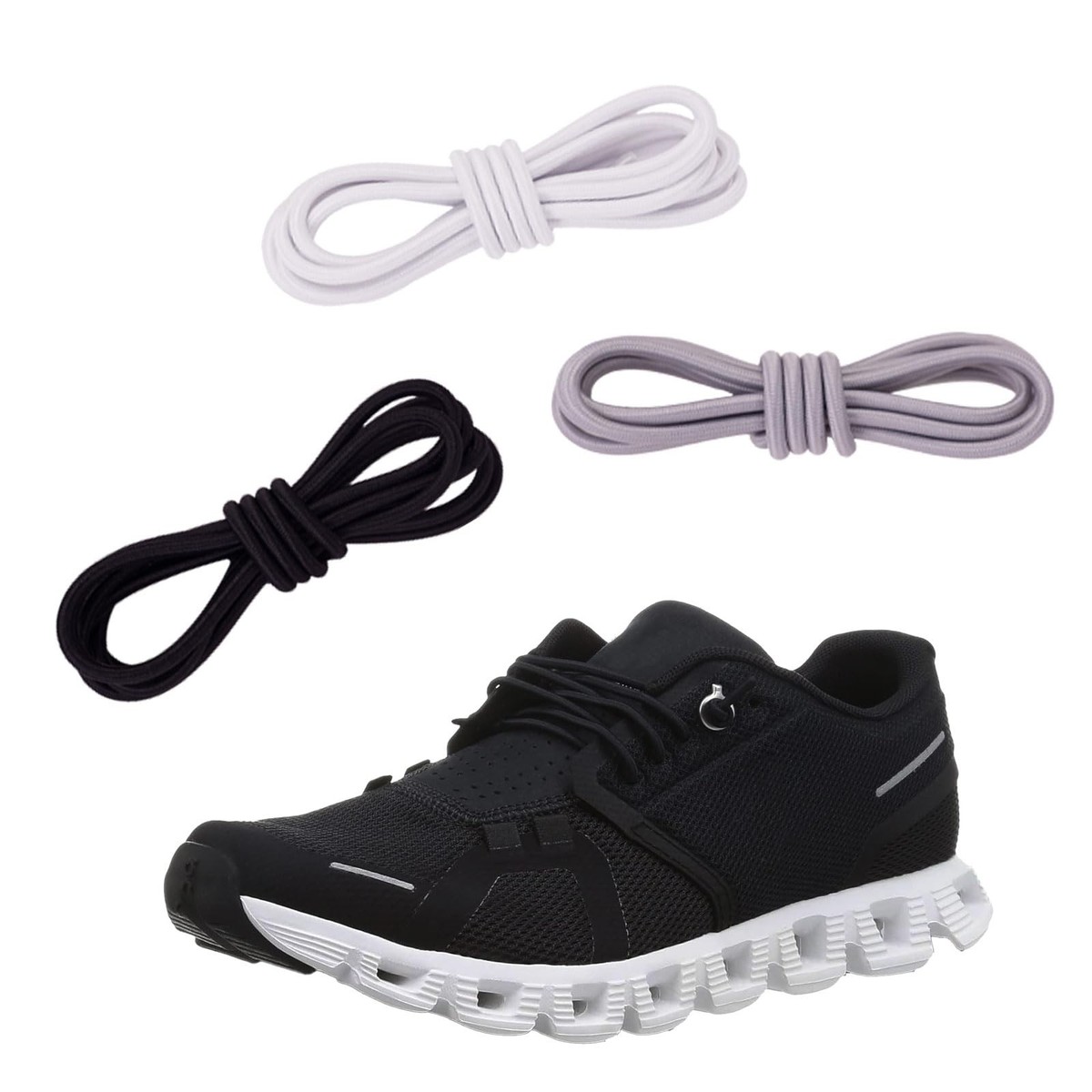 pares de cordones elásticos para zapatillas de running ON Cloud