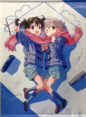 Yama no Susume Aoi Hinata B2 Tapestry 28.3x40.2in Anime