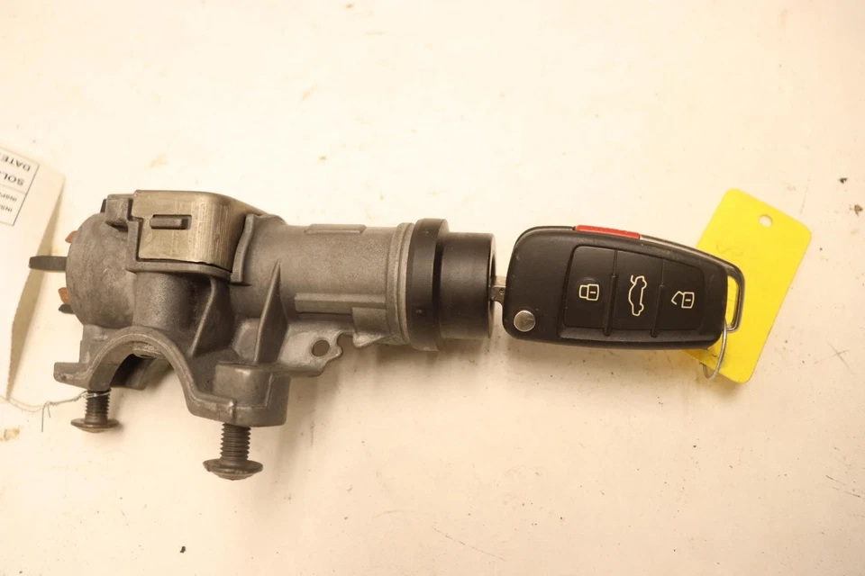 Audi RS4 2007-2008 cilindro de bloqueo de encendido del motor con llavero OEM Foto 4 de 4