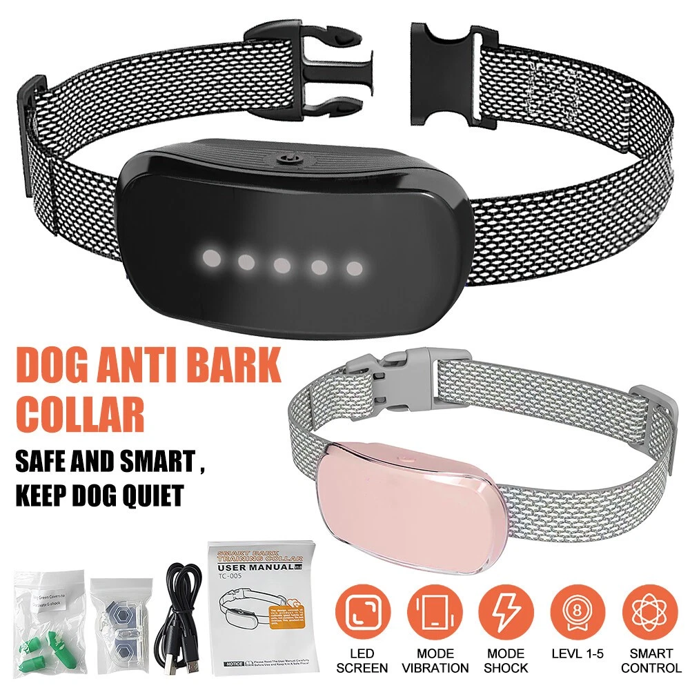 Anti Bark Electric Shock Dog Pet Training E-Collar Obedience Remote Control