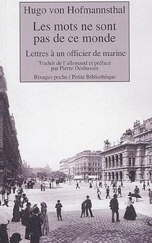Les Mots ne sont pas de ce monde : Lettres à un o... | Buch | Zustand akzeptabel