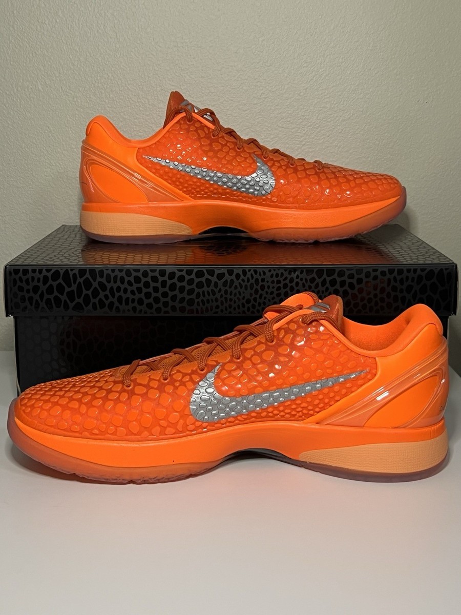 Nike Zoom Kobe 6 Protro Total Orange IH1871-800 Men's Size 14