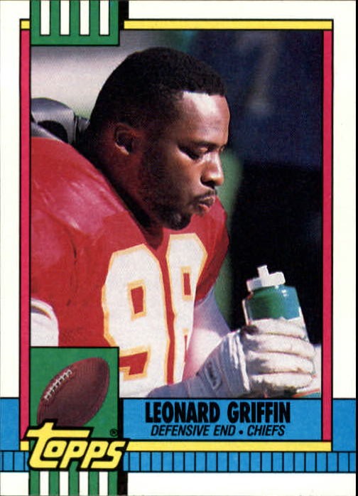 1990 Topps #251 Leonard Griffin RC - FB