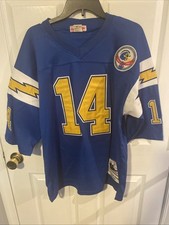 San Diego Chargers NFL Jersey Authentic 1984 Dan Fouts 14 Mitchell & Ness 52