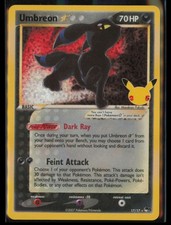 Umbreon Star 17/17 Celebrations: Classic Collection Pokemon Holo NM on eBay