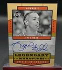 2003-2004 Upper Deck Legendary Signatures Spud Web Autograph Hawks