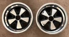 Used Oem 7x15 Polished Porsche 911 Fuchs Original Alloy Wheels Set Of 2