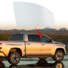 Passenger RH Side Front Door Window Glass For 2007-2021 Toyota Tundra Crew Cab