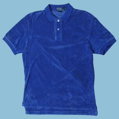 Vintage Ralph Lauren Frottee Polo T-Shirt - S - Bild 1 von 2