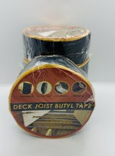 Butyl Joist Tape for Decking, 6 Rolls 2" X 50' Deck Joist Tape Seal Waterproof