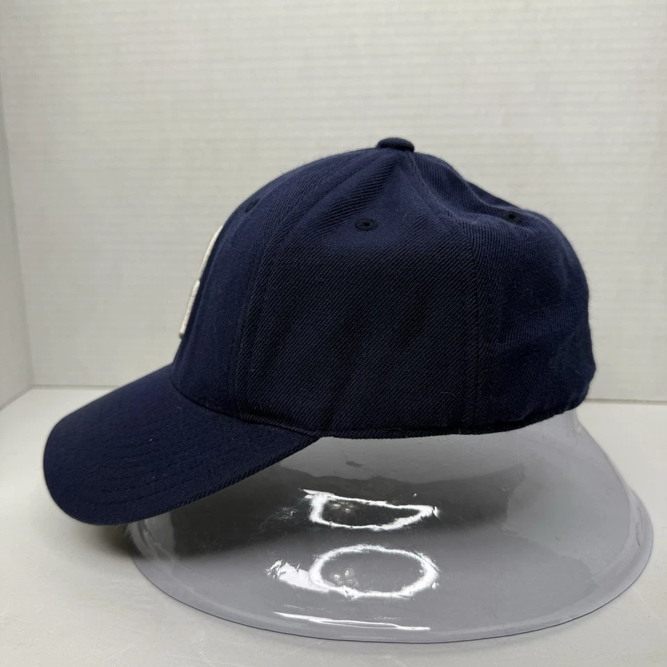 Boston Braves Vintage Aguja Americana Talla 6 7/8 Sombrero Ajustado Azul 1940 Logo RARO Foto 4 de 4