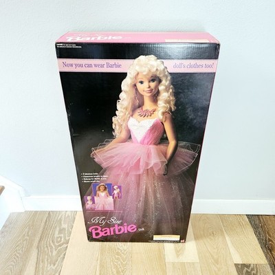 Barbie Ballerina My Size Barbie Doll Ft Mattel 1992 Vintage New in Box 