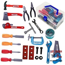 21 Pieces Kids Toy Tool Set and Power Play Tools, Construction Toys Working