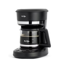 5-Cup Programmable Coffee Maker Black: Drip C...