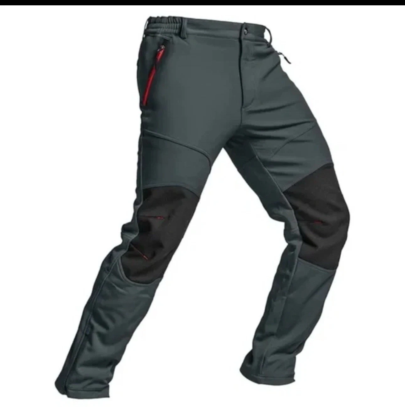 TSLA Men's Cargo Pants, Hiking Fleece Lined, Outdoor Work Pant - Size: 40W x 30L