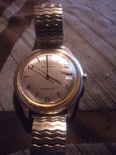 1970s Vintage TIMEX Just Date Automatic Watch Men's