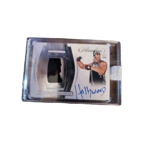 2024 Panini Flawless WWE Hollywood Hulk Hogan Flawless autograph auto Patch 5/25