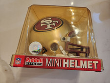 RIDDELL SAN FRANCISCO 49ERS  2 BAR  MINI HELM...