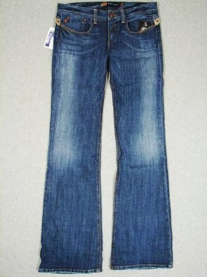 IA31333 *NWT* DESIGNER DENIM **OLIGO TISSEW** ISIS DRAGONFLY - sz29