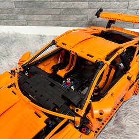 LEGO Technic Porsche 911 GT3 RS 42056 In 2016 Used Retired Comp W/Manual & Box