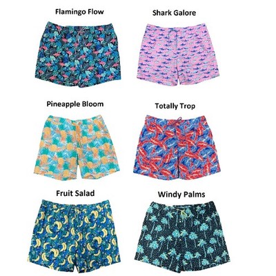 Member's Mark Men's 4-Way Stretch UPF 50 Resort Swim Trunk
