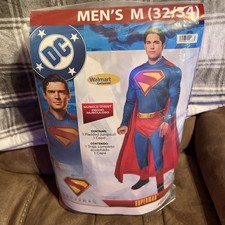 DC Comics Superheroes: Superman Costume for Adults, Men's Medium