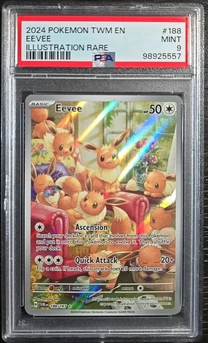 Eevee Twilight Masquerade 188/167 Sv06 PSA 9