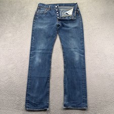 Levis 517 Jeans Mens 34x32 Blue Regular Bootcut Western Medium Wash Denim