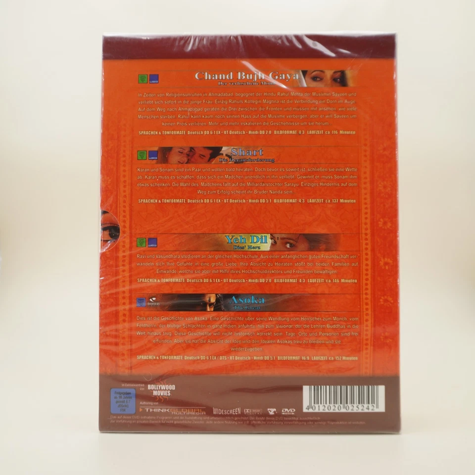 Bollywood Collection 1 | DVD | Zustand NEU / OVP - Bild 2 von 2